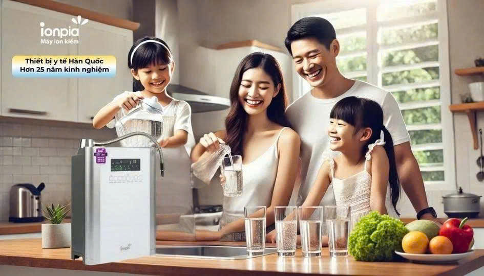 Máy lọc nước Ion Kiềm IONPIA